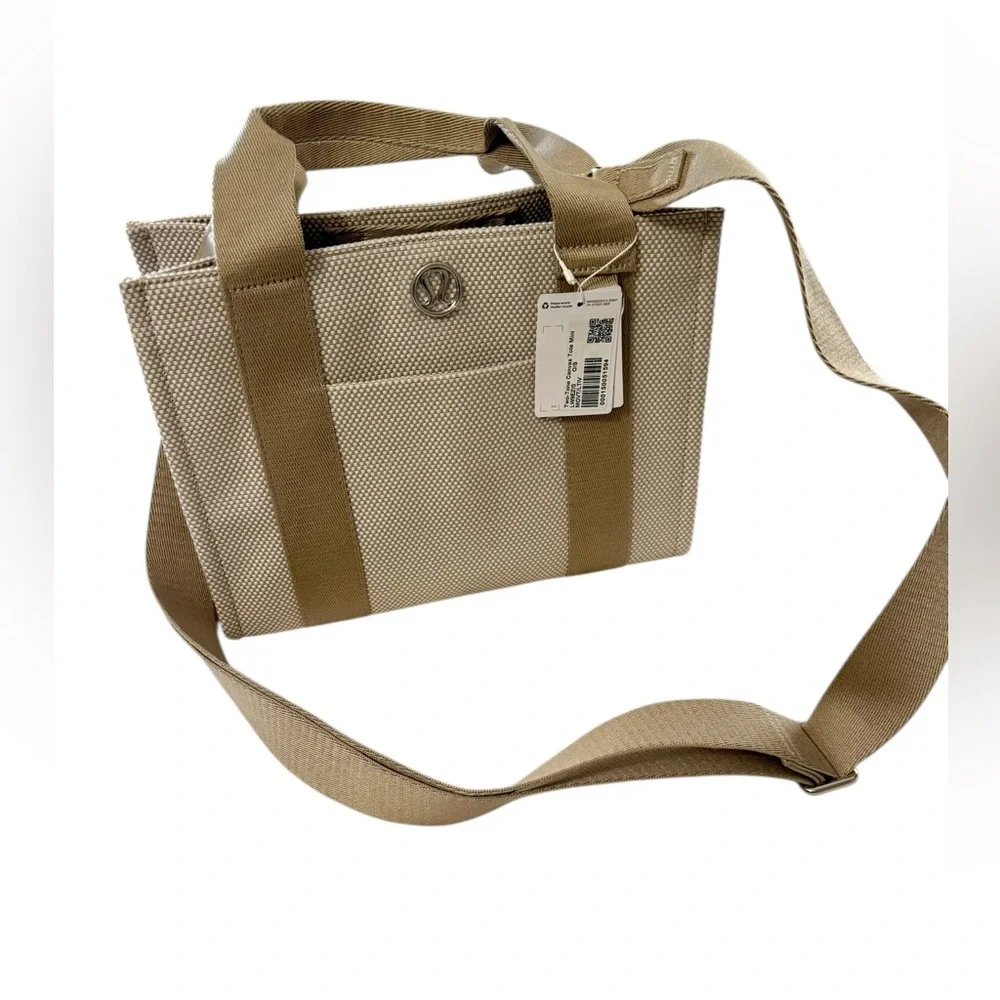Lululemon Two-Tone Canvas Mini Tote Bag - Picture 7 of 14